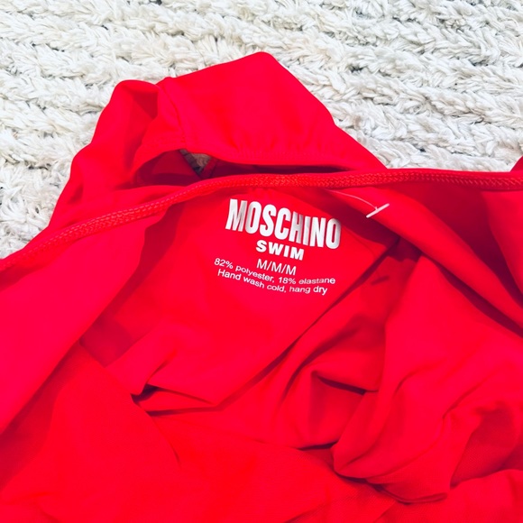MOSCHINO Red Swimsuit One Piece Bathing suit - Picture 5 of 6